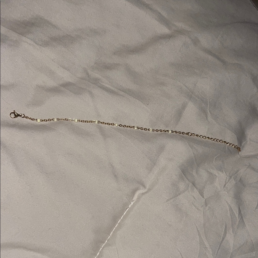 Delicate Gold Chain Bracelet